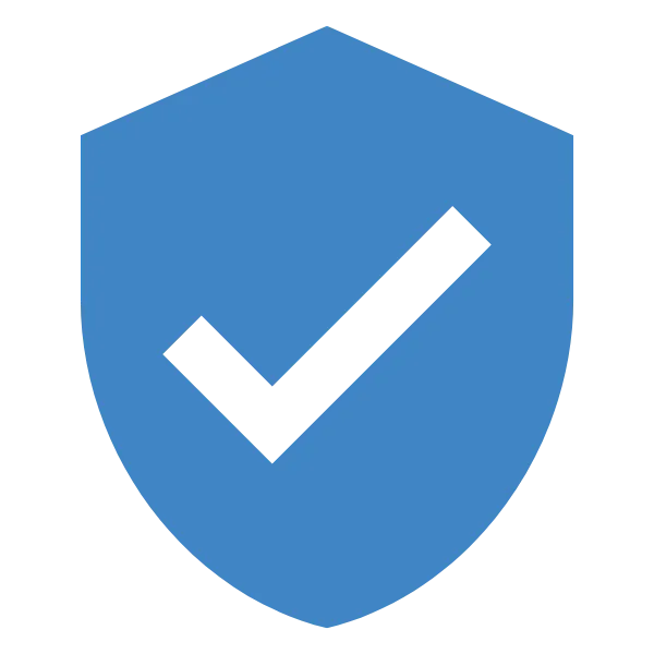 Illustration of a shield with a check mark